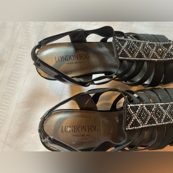 Women’s London Fog Dressy Heel Sandals. Size 7 - Picture 5 of 7